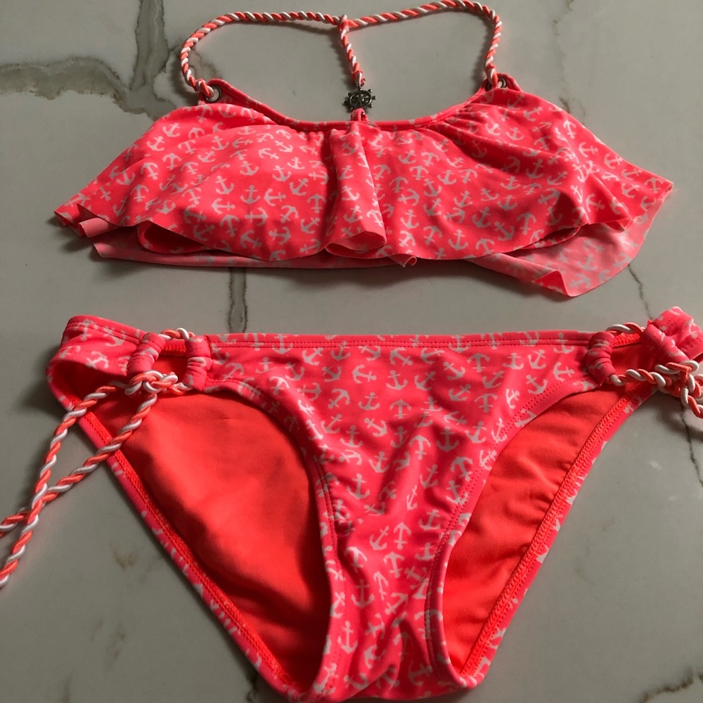 Arizona Jeans swim suit tops size M bottom L